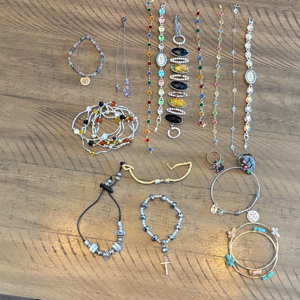 Colorful Beaded Jewelry Set